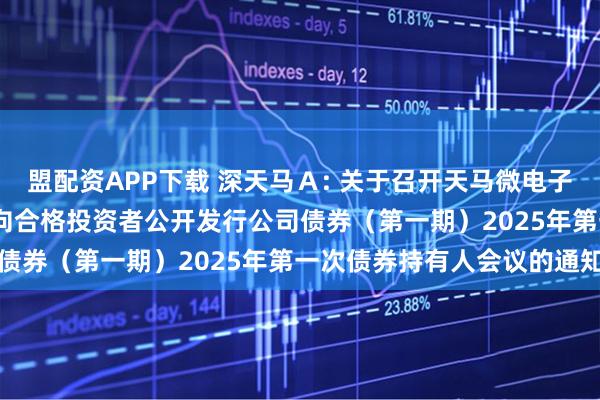盟配资APP下载 深天马Ａ: 关于召开天马微电子股份有限公司2021年面向合格投资者公开发行公司债券（第一期）2025年第一次债券持有人会议的通知